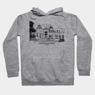 Mountain View - California Hoodie